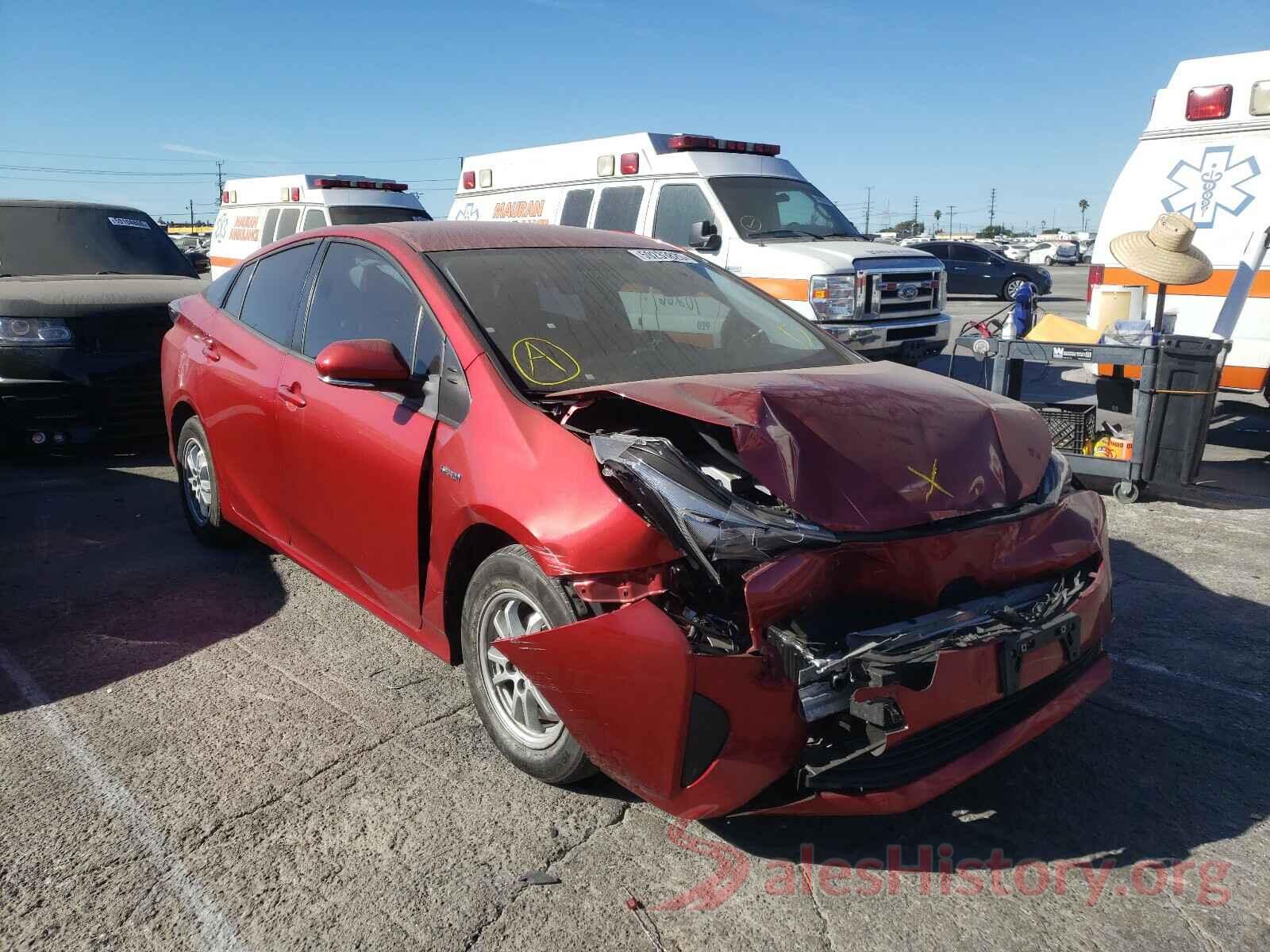 JTDKBRFU9G3530901 2016 TOYOTA PRIUS