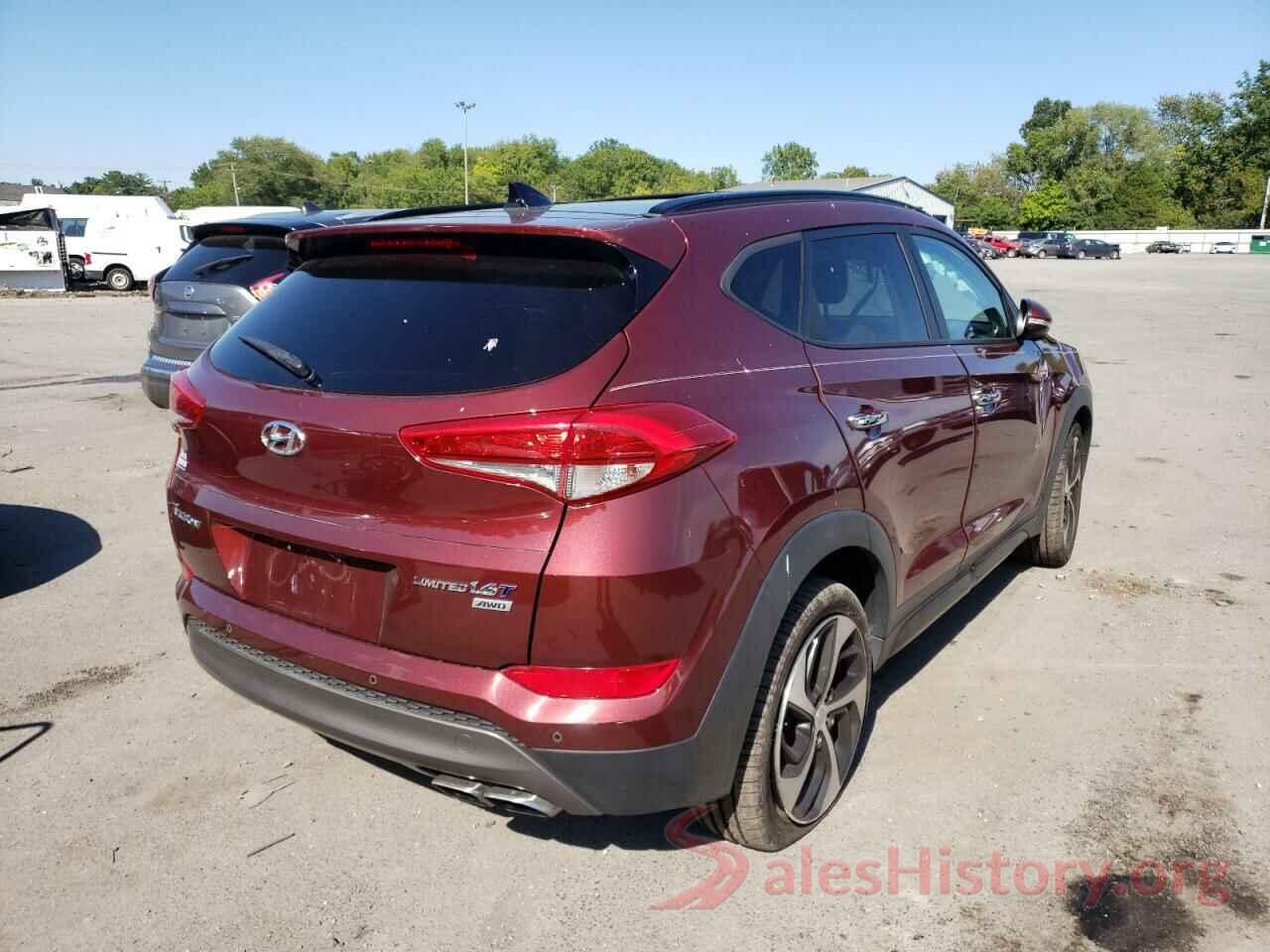 KM8J3CA29GU076733 2016 HYUNDAI TUCSON