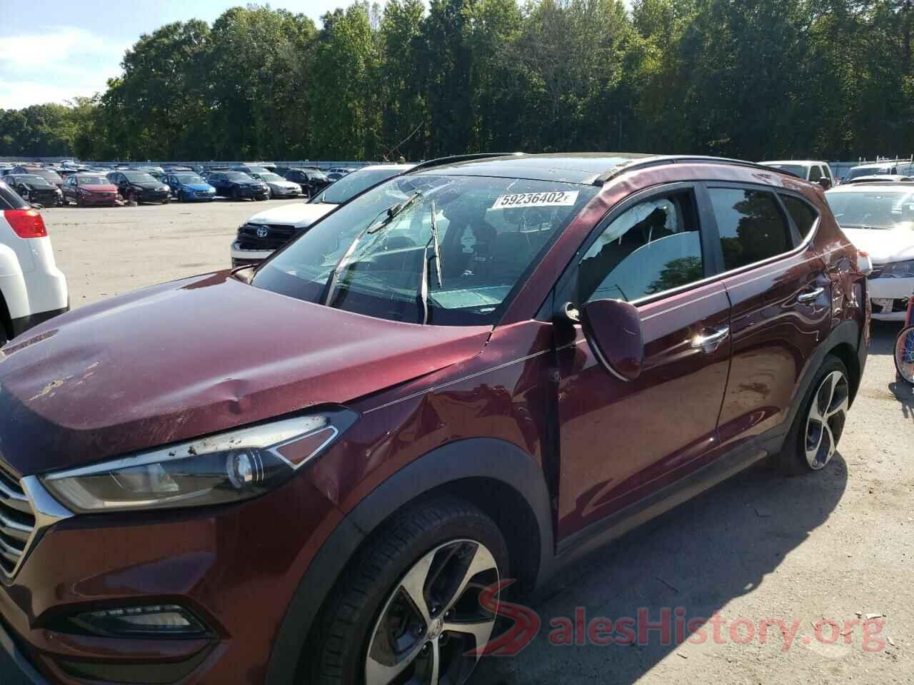 KM8J3CA29GU076733 2016 HYUNDAI TUCSON