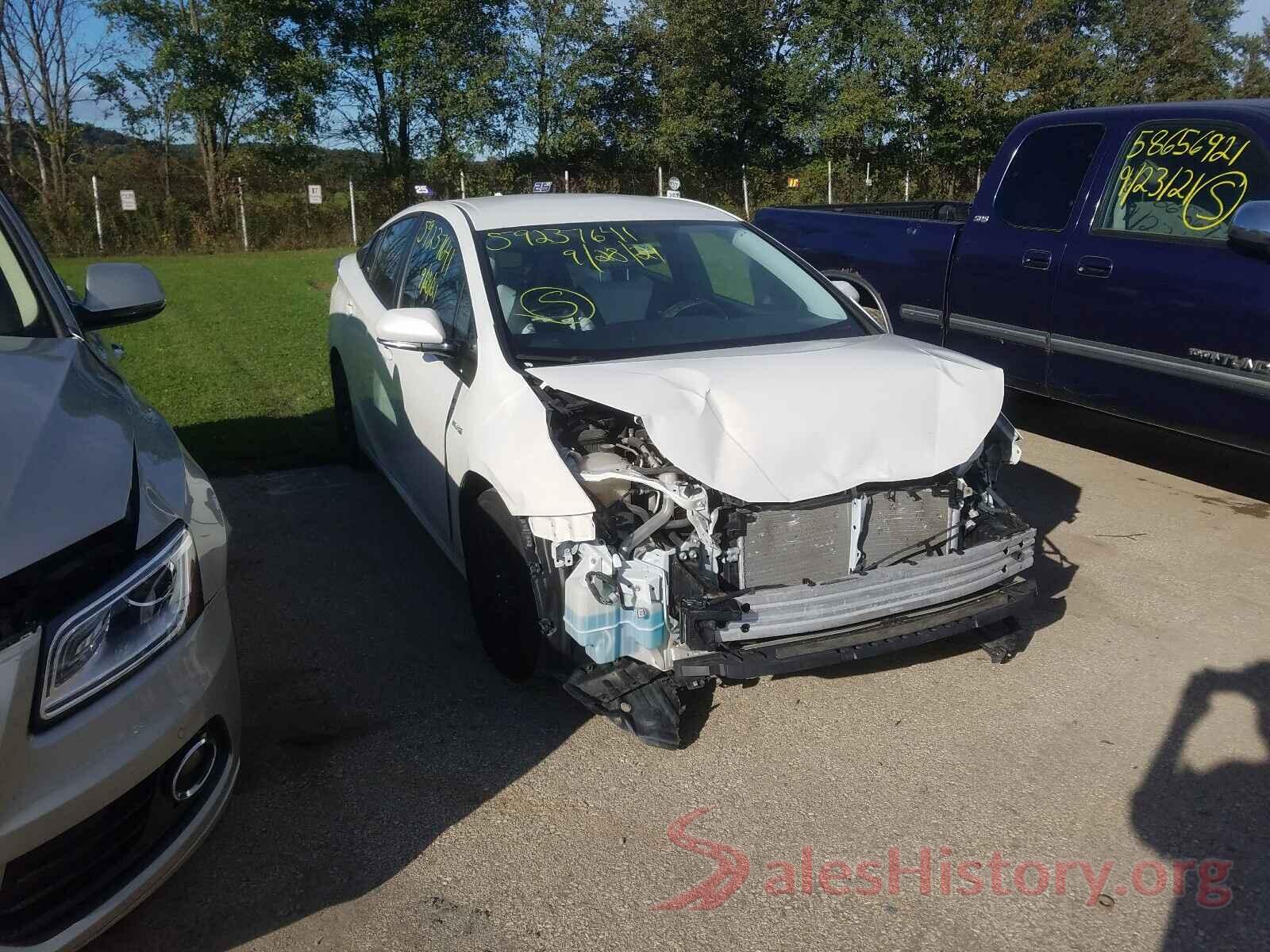 JTDKARFU1G3026295 2016 TOYOTA PRIUS