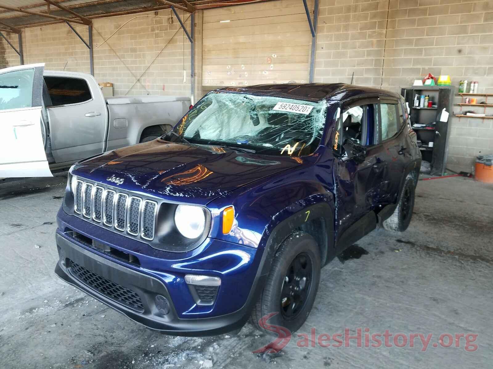 ZACNJAAB6KPK16096 2019 JEEP RENEGADE