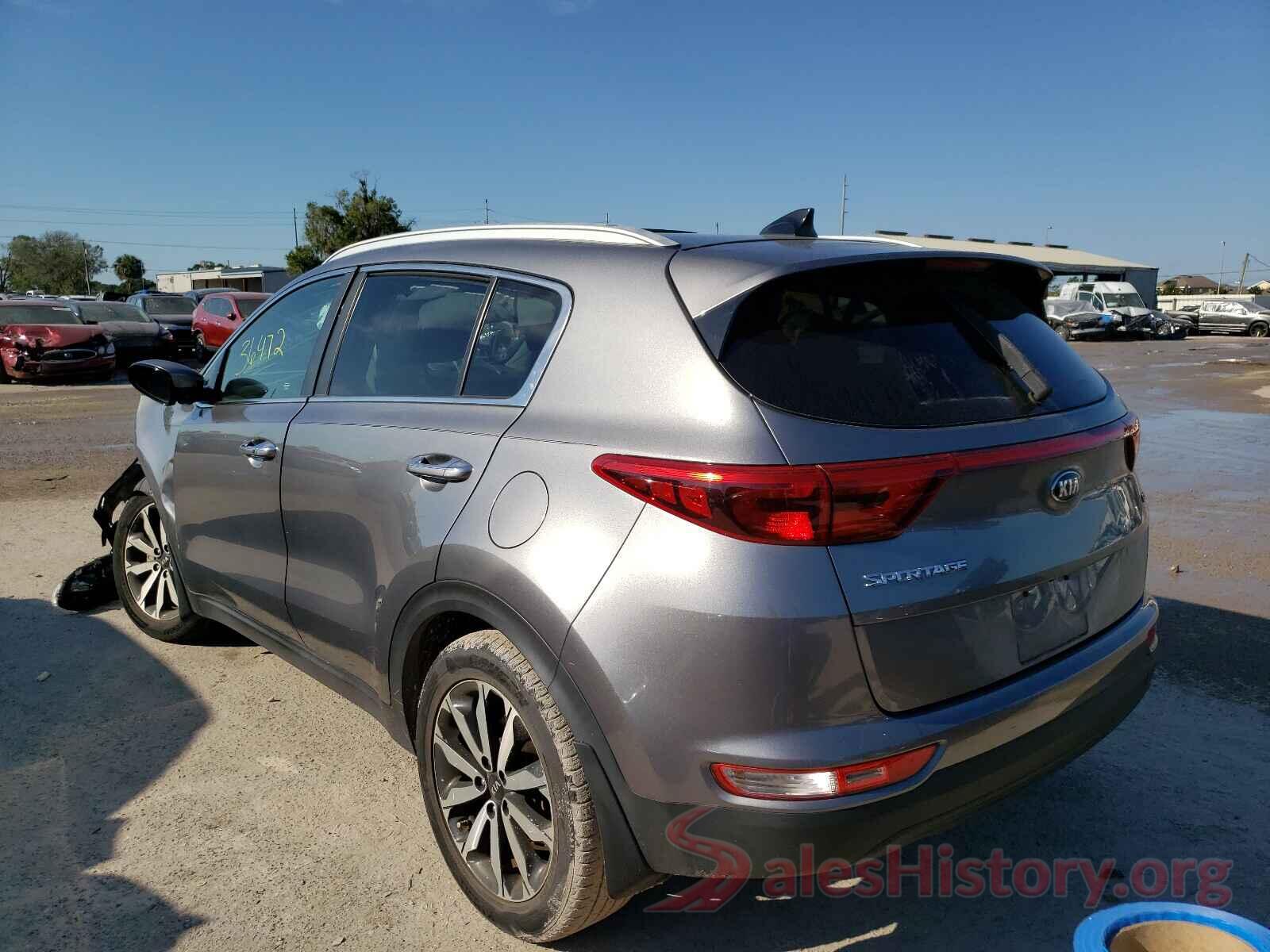 KNDPN3AC0H7077996 2017 KIA SPORTAGE