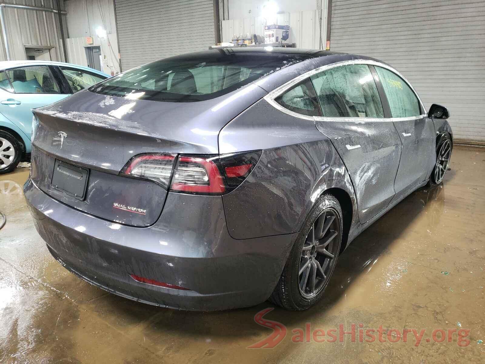 5YJ3E1EB6KF386863 2019 TESLA MODEL 3