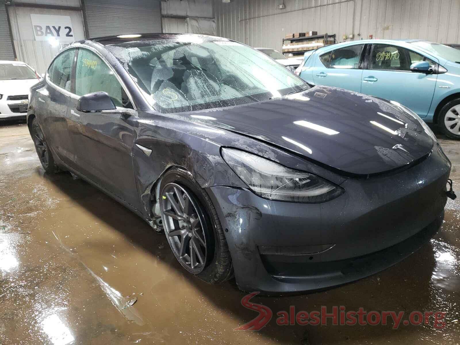 5YJ3E1EB6KF386863 2019 TESLA MODEL 3