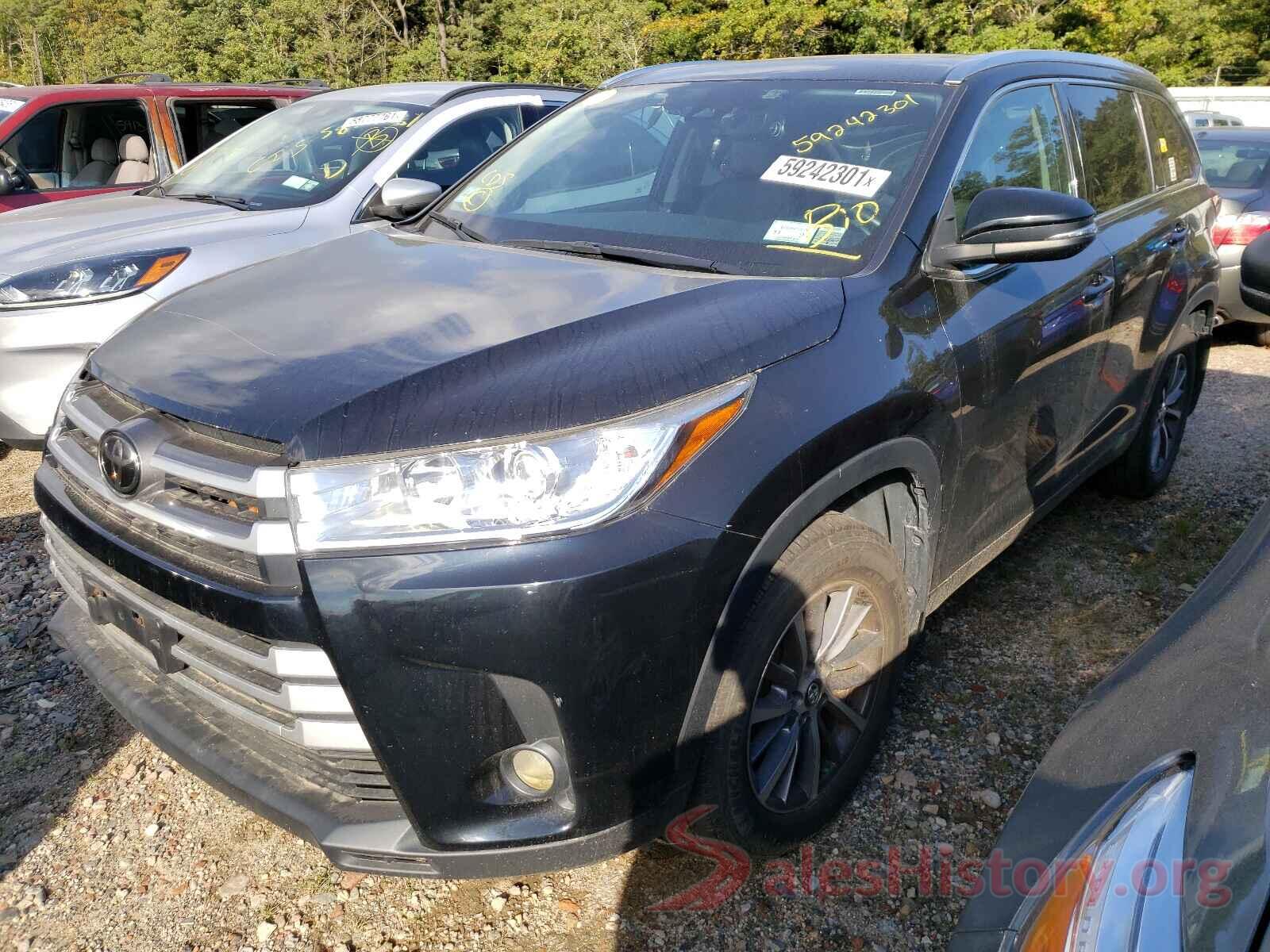 5TDJZRFH2JS488636 2018 TOYOTA HIGHLANDER