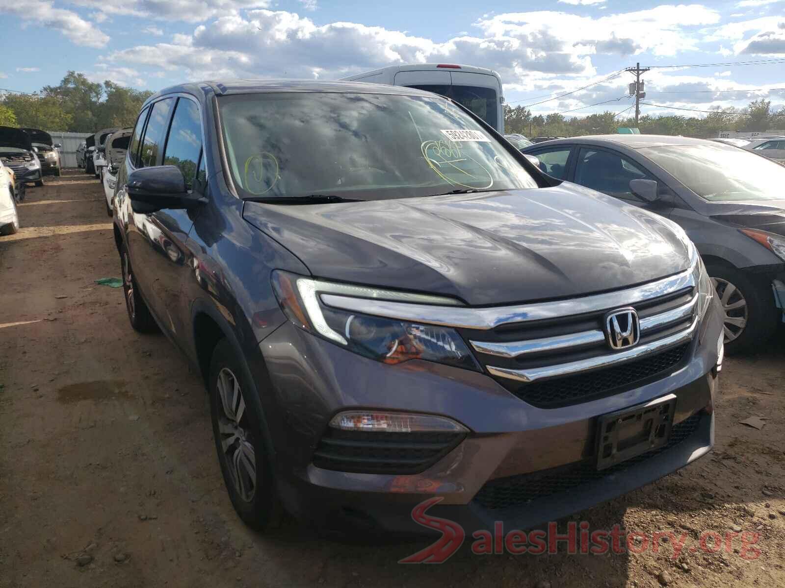 5FNYF6H5XGB058729 2016 HONDA PILOT