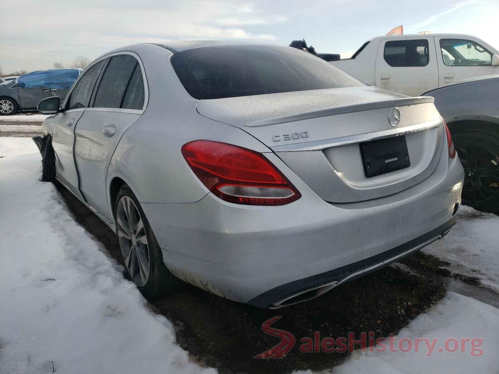 55SWF4JB0HU190961 2017 MERCEDES-BENZ C CLASS