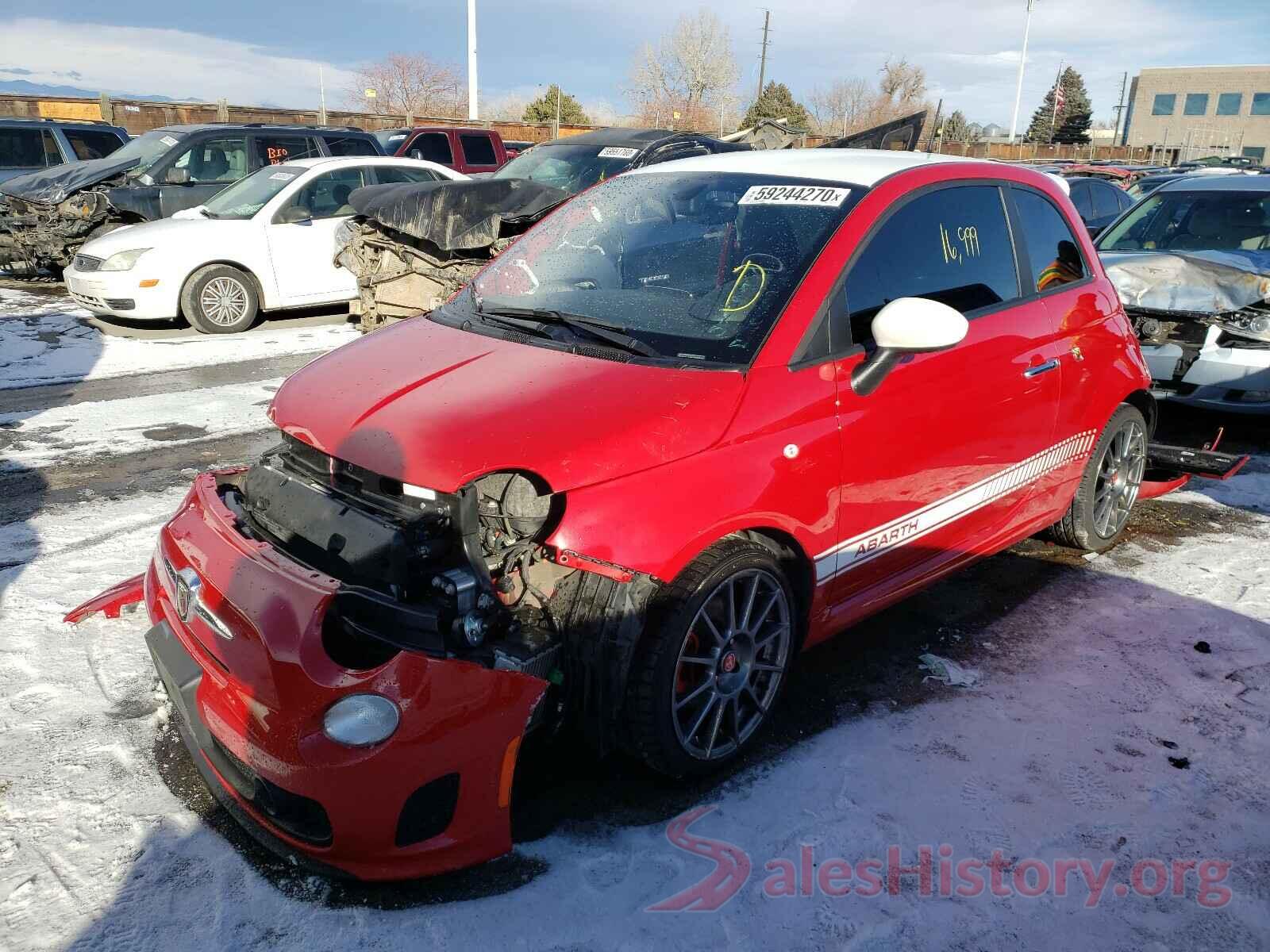 3C3CFFFH2KT707283 2019 FIAT 500