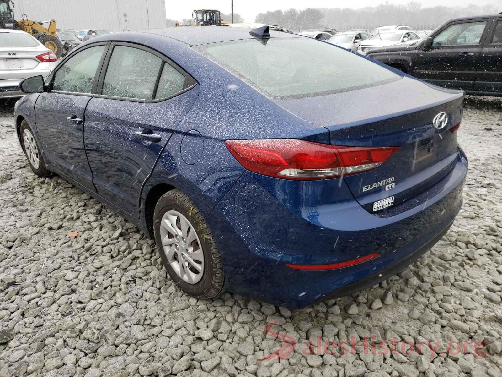 5NPD74LF6HH063817 2017 HYUNDAI ELANTRA