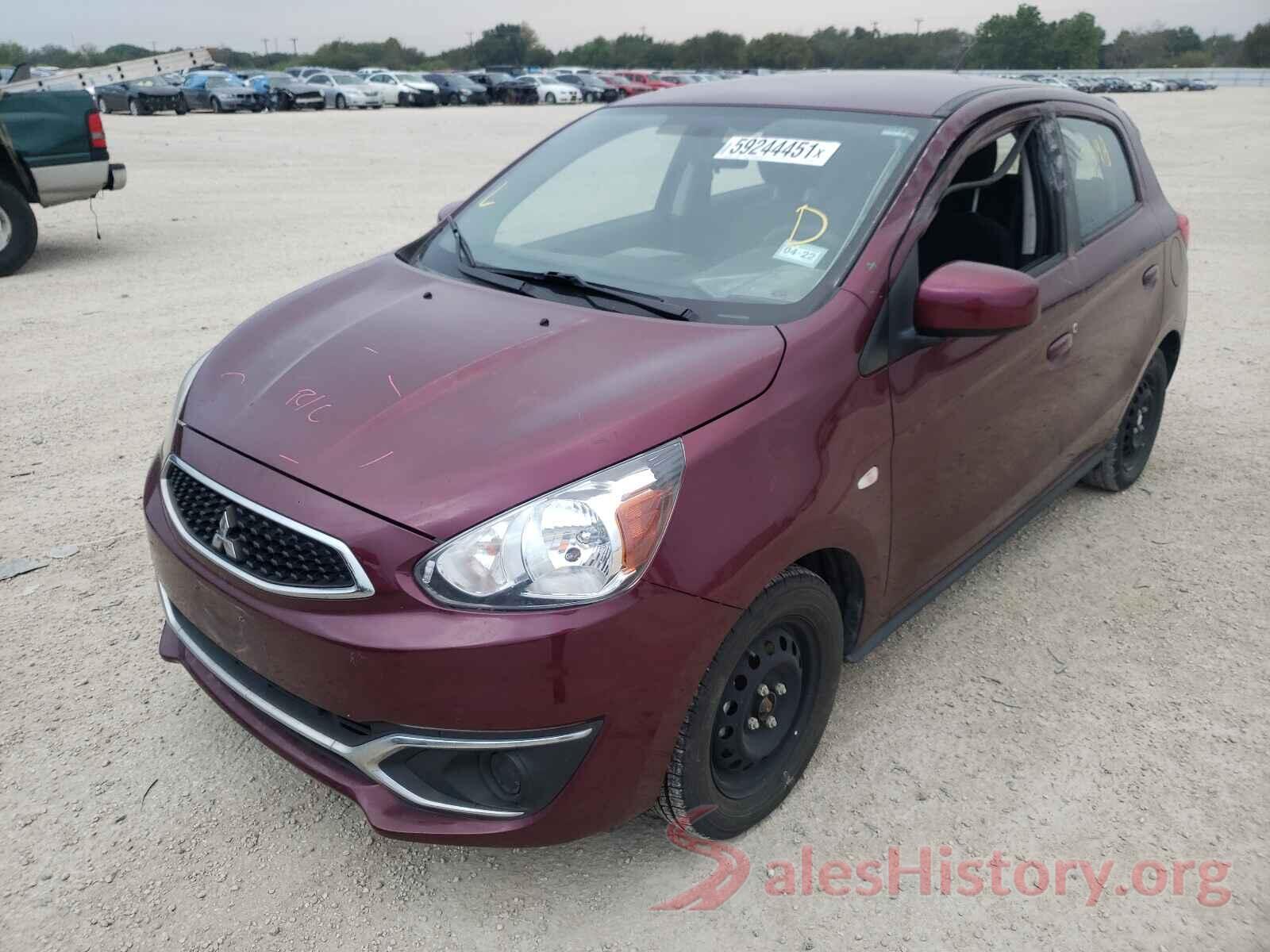 ML32A3HJ1KH006000 2019 MITSUBISHI MIRAGE