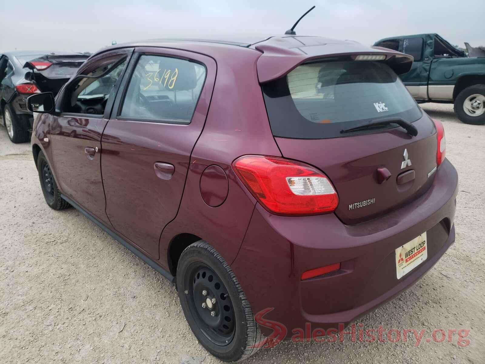 ML32A3HJ1KH006000 2019 MITSUBISHI MIRAGE