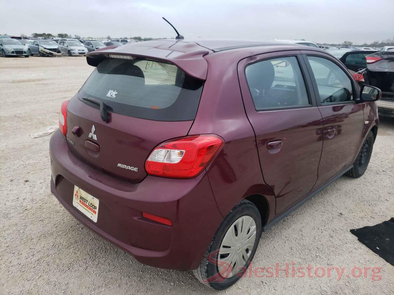 ML32A3HJ1KH006000 2019 MITSUBISHI MIRAGE