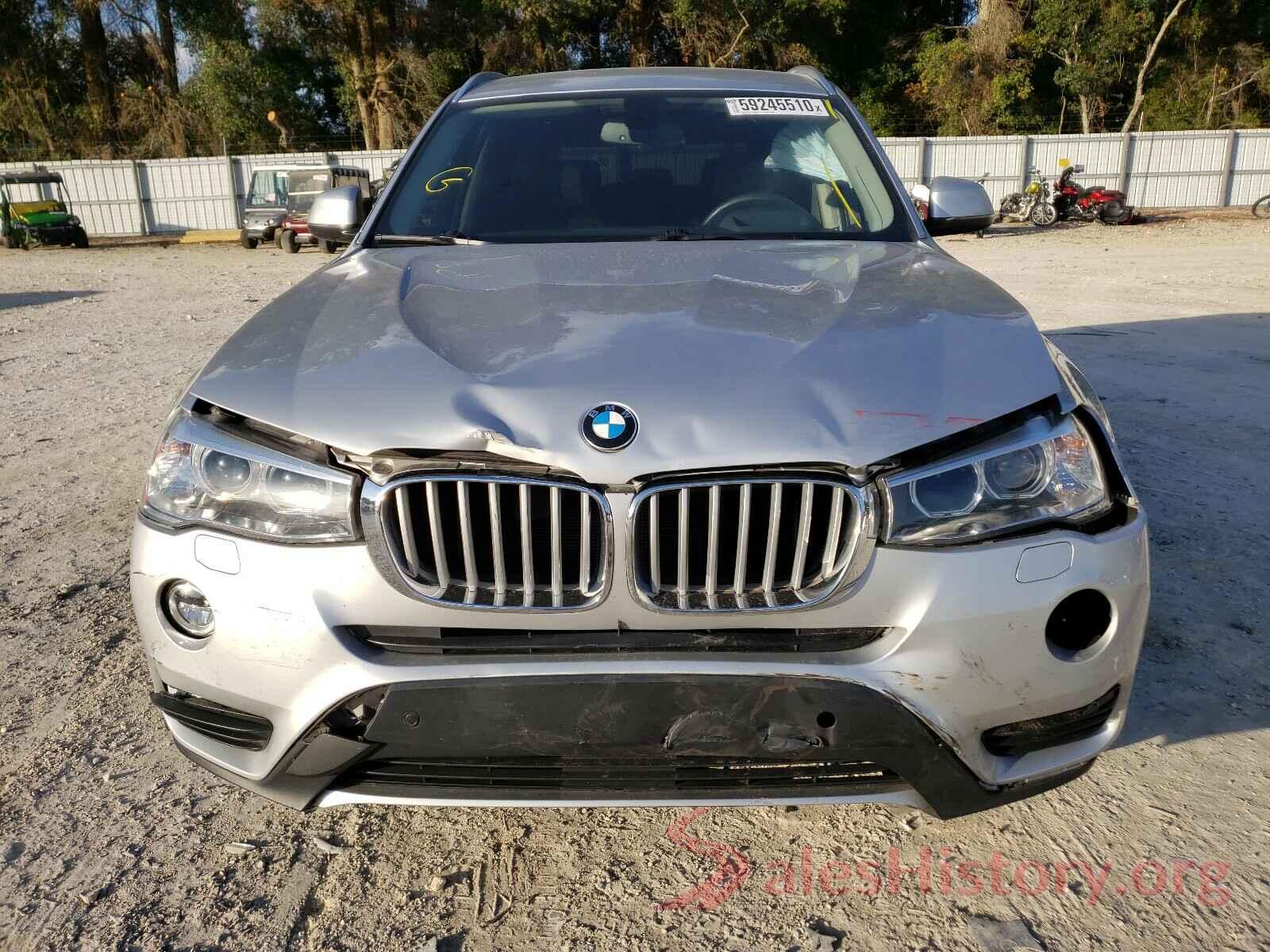 5UXWX9C57H0T09055 2017 BMW X3