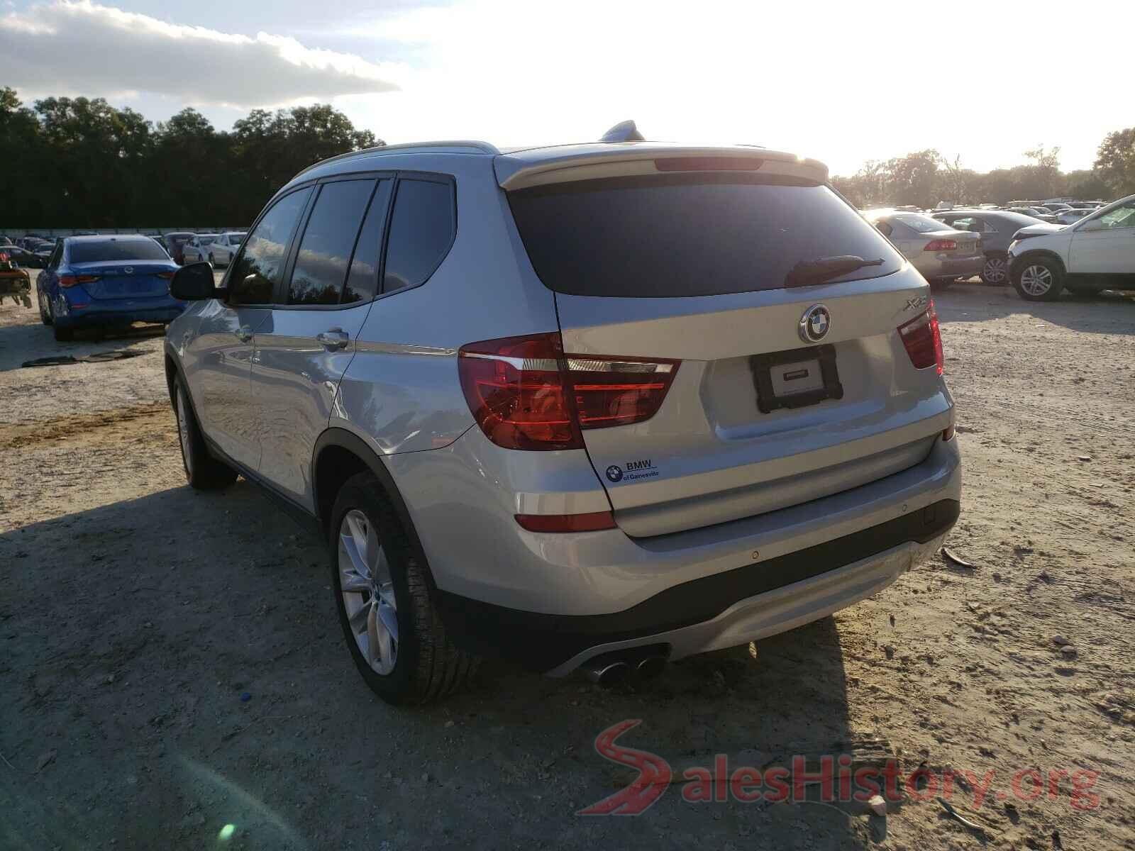 5UXWX9C57H0T09055 2017 BMW X3