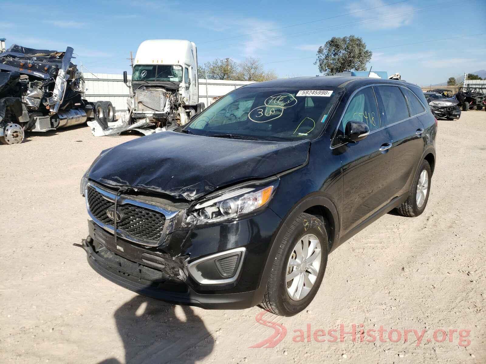 5XYPG4A30GG110013 2016 KIA SORENTO