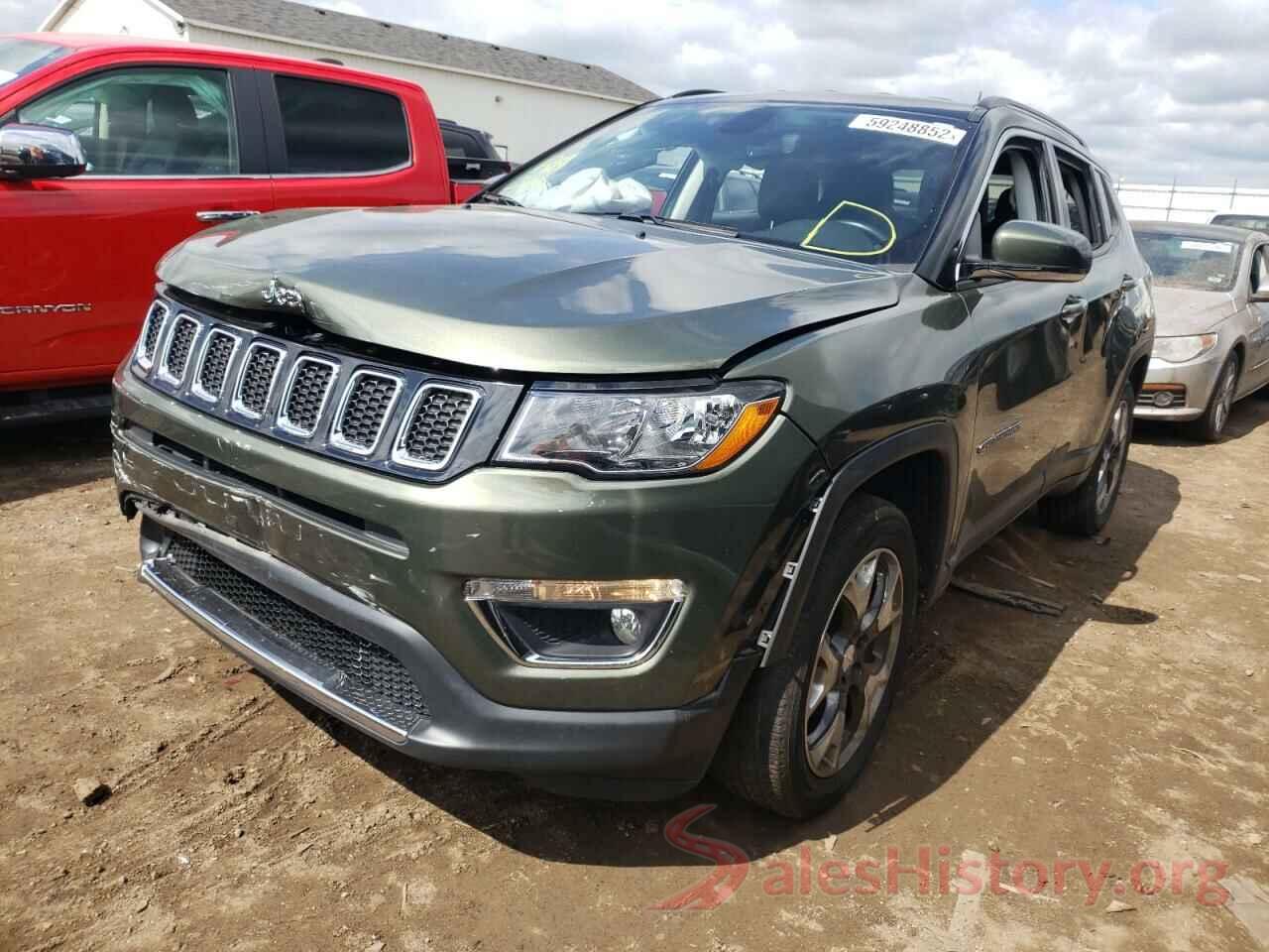 3C4NJDCB2LT204359 2020 JEEP COMPASS