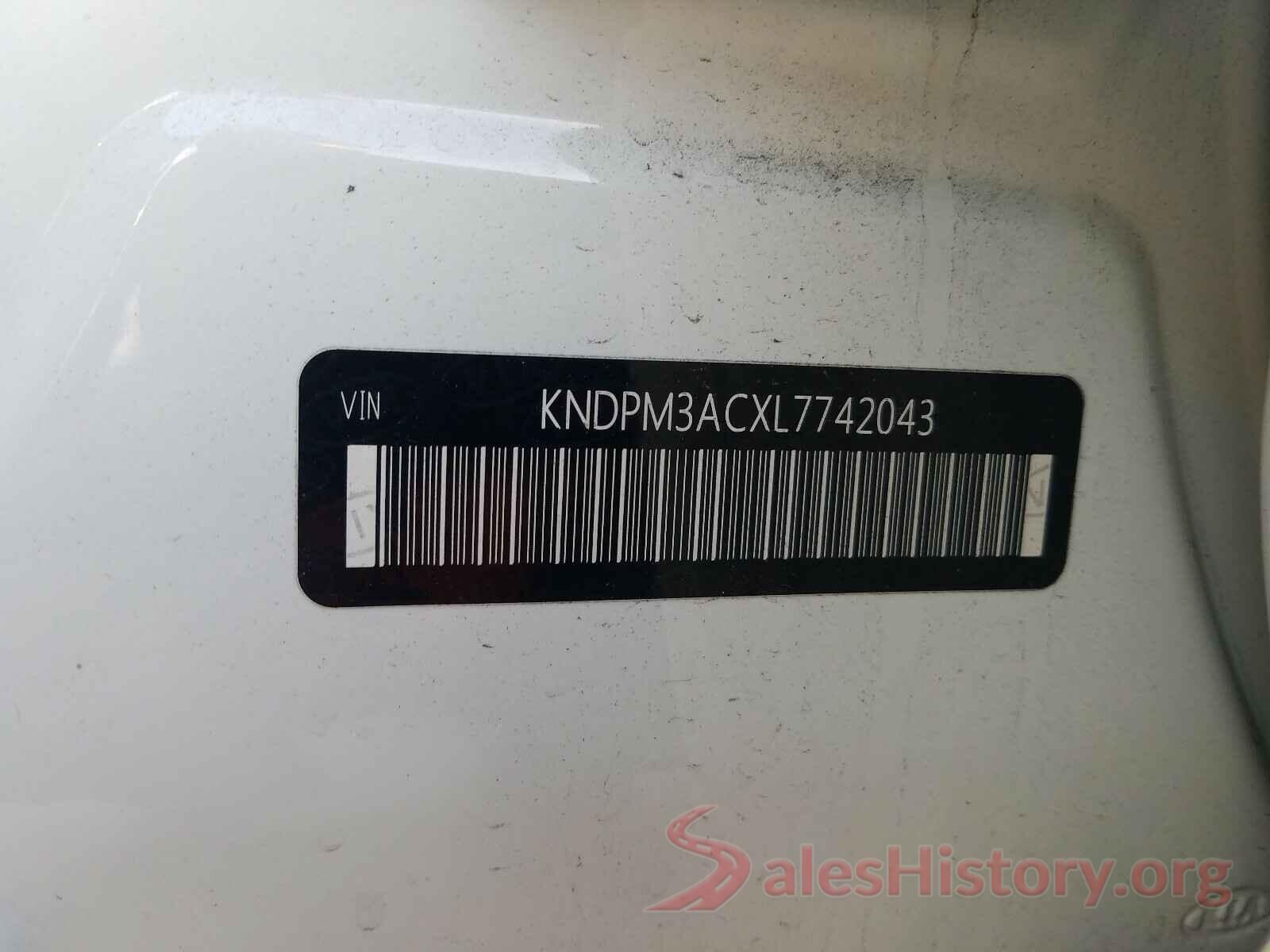 KNDPM3ACXL7742043 2020 KIA SPORTAGE