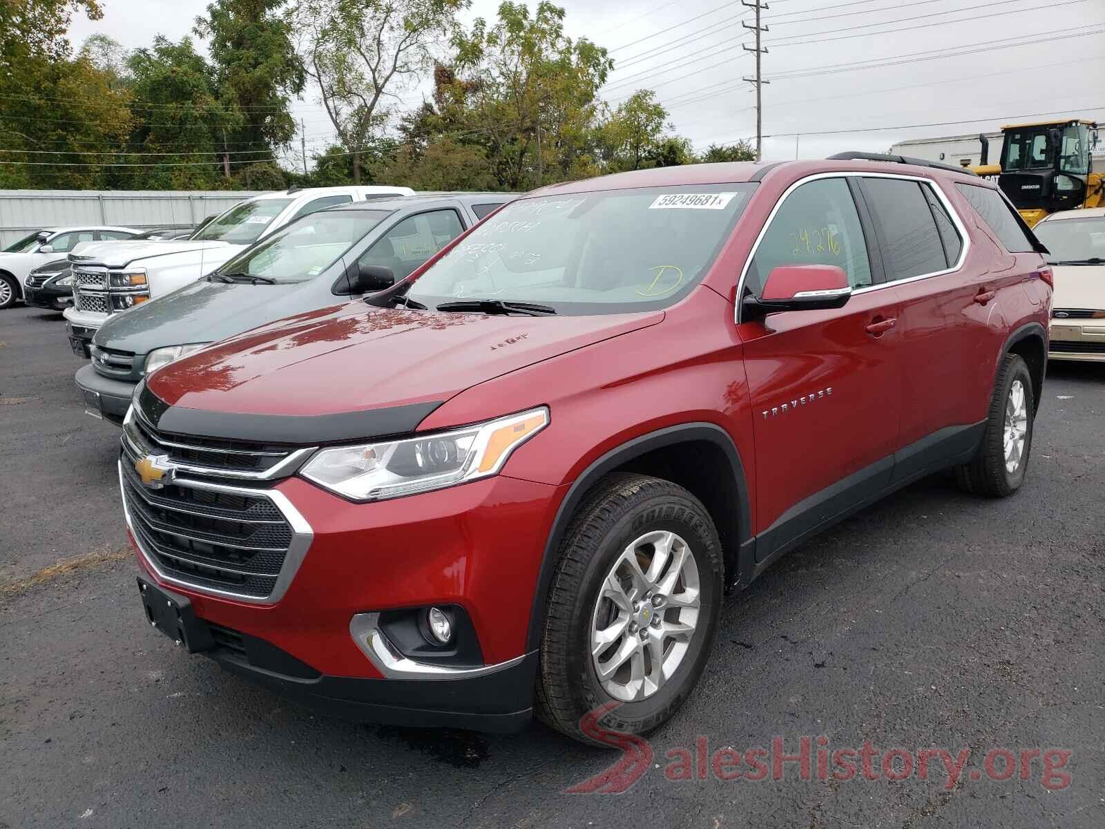 1GNERHKWXLJ163966 2020 CHEVROLET TRAVERSE