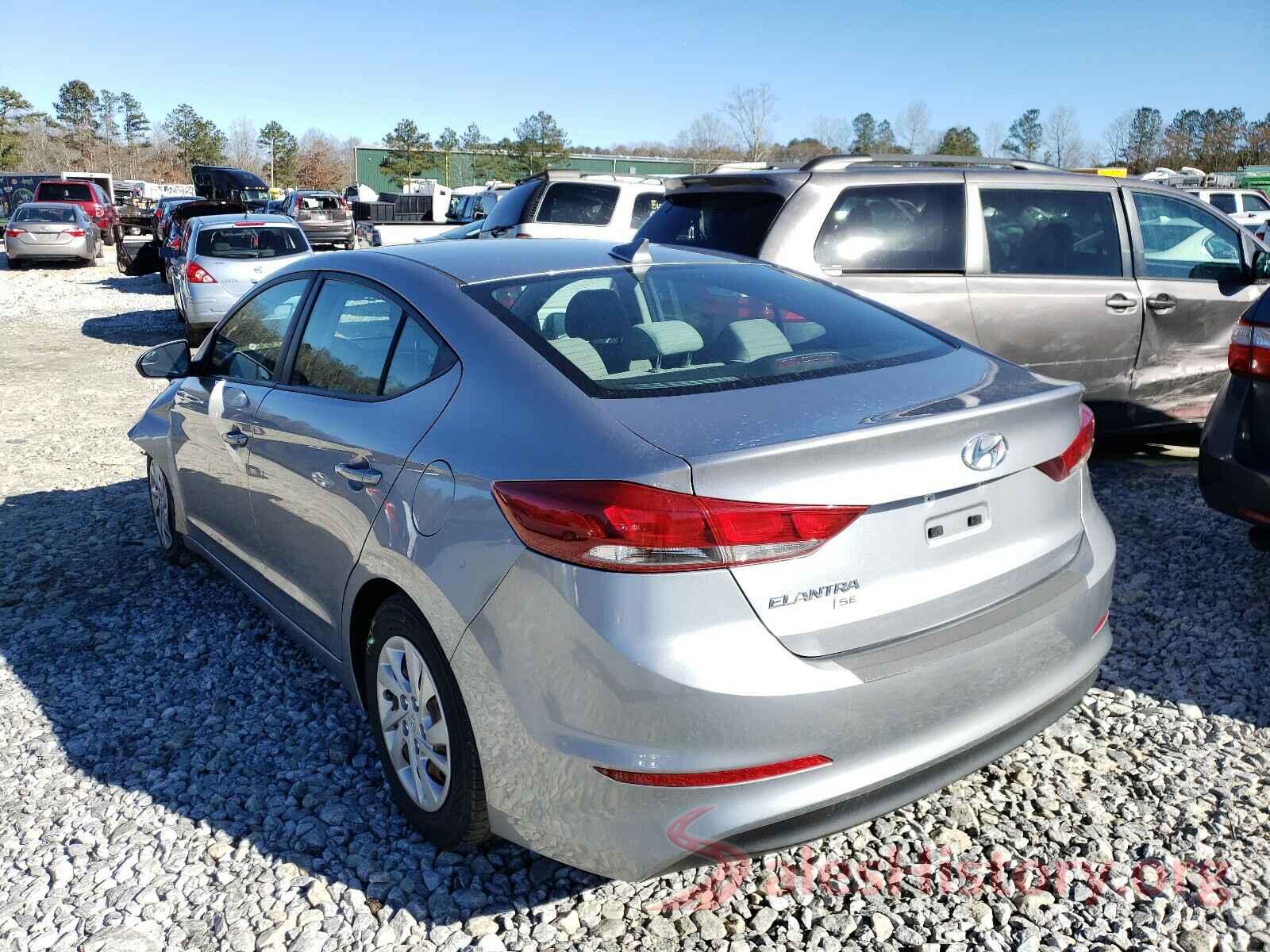 5NPD74LF0HH101476 2017 HYUNDAI ELANTRA