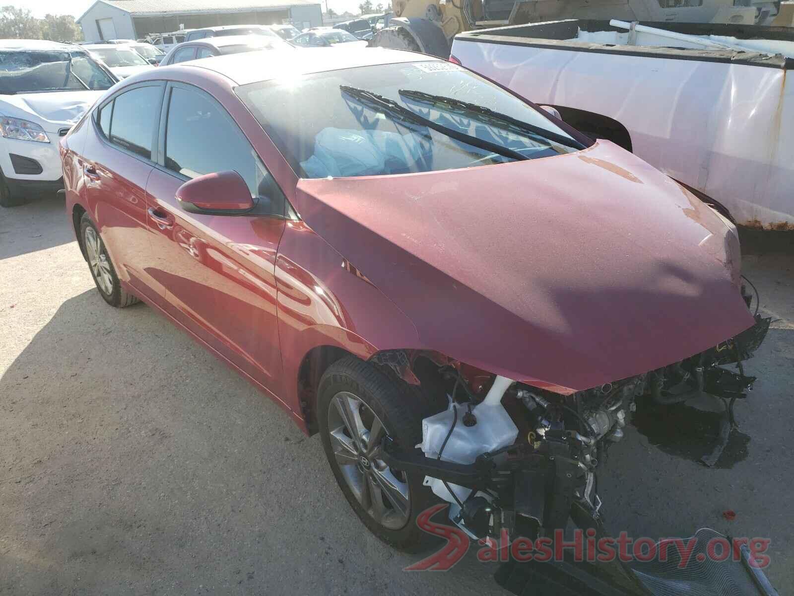 5NPD84LF2JH240091 2018 HYUNDAI ELANTRA