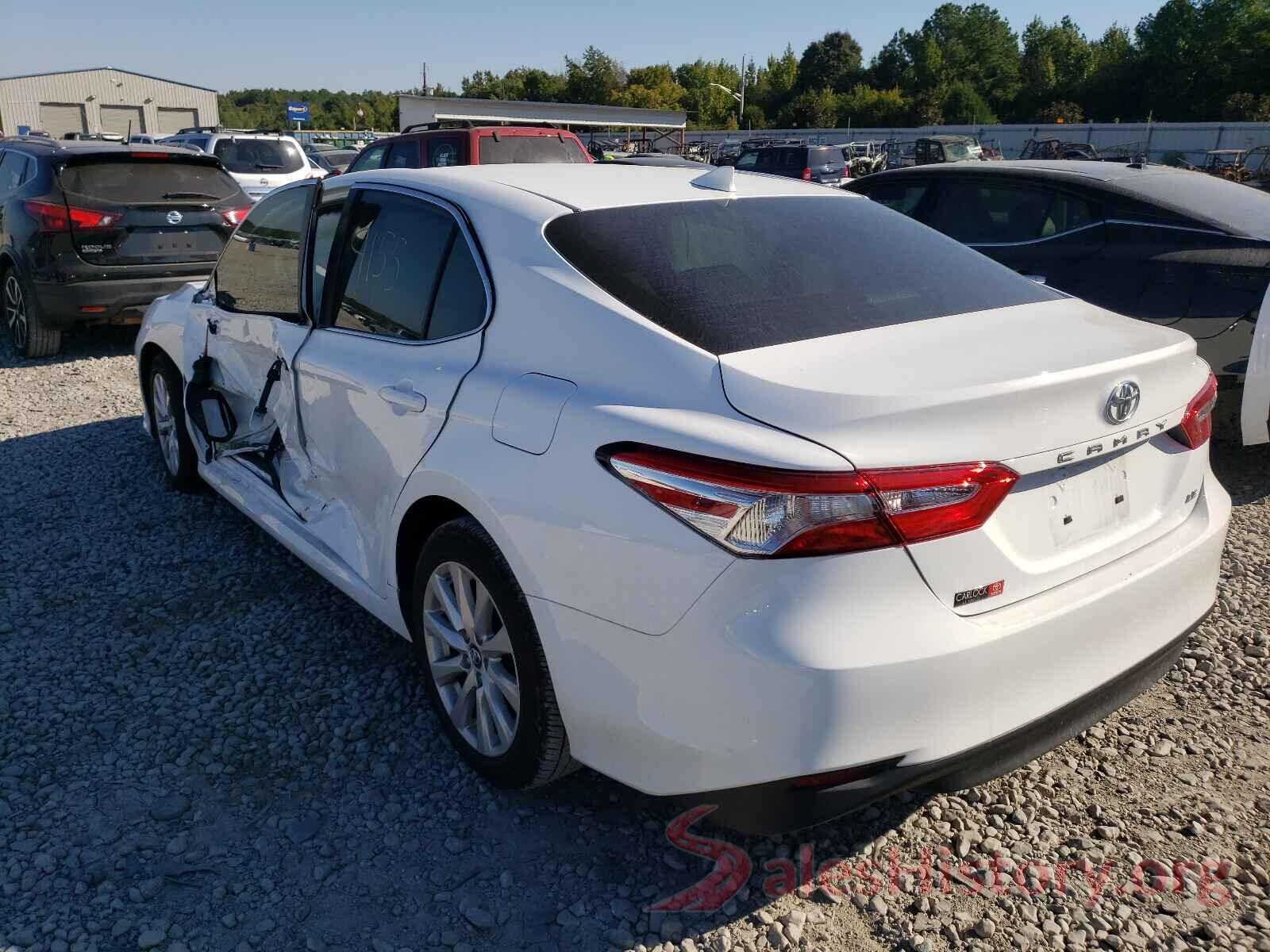 4T1B11HK2KU255662 2019 TOYOTA CAMRY