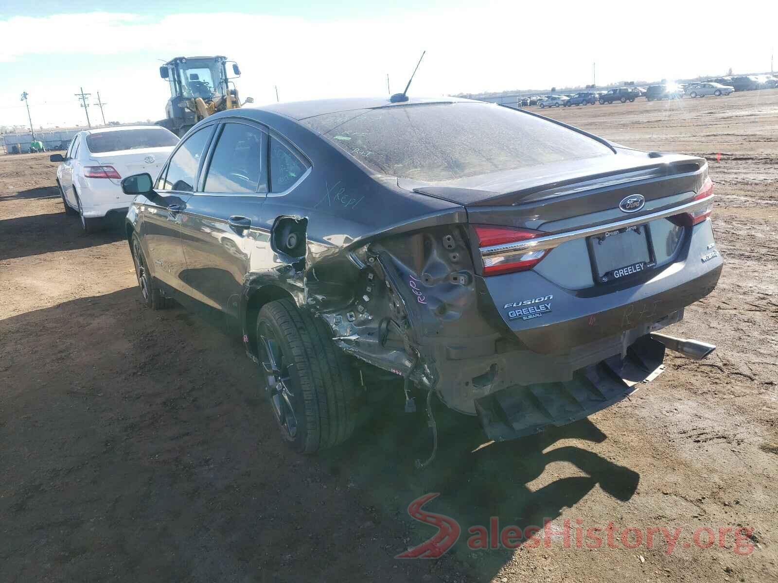 3FA6P0LU4JR191594 2018 FORD FUSION