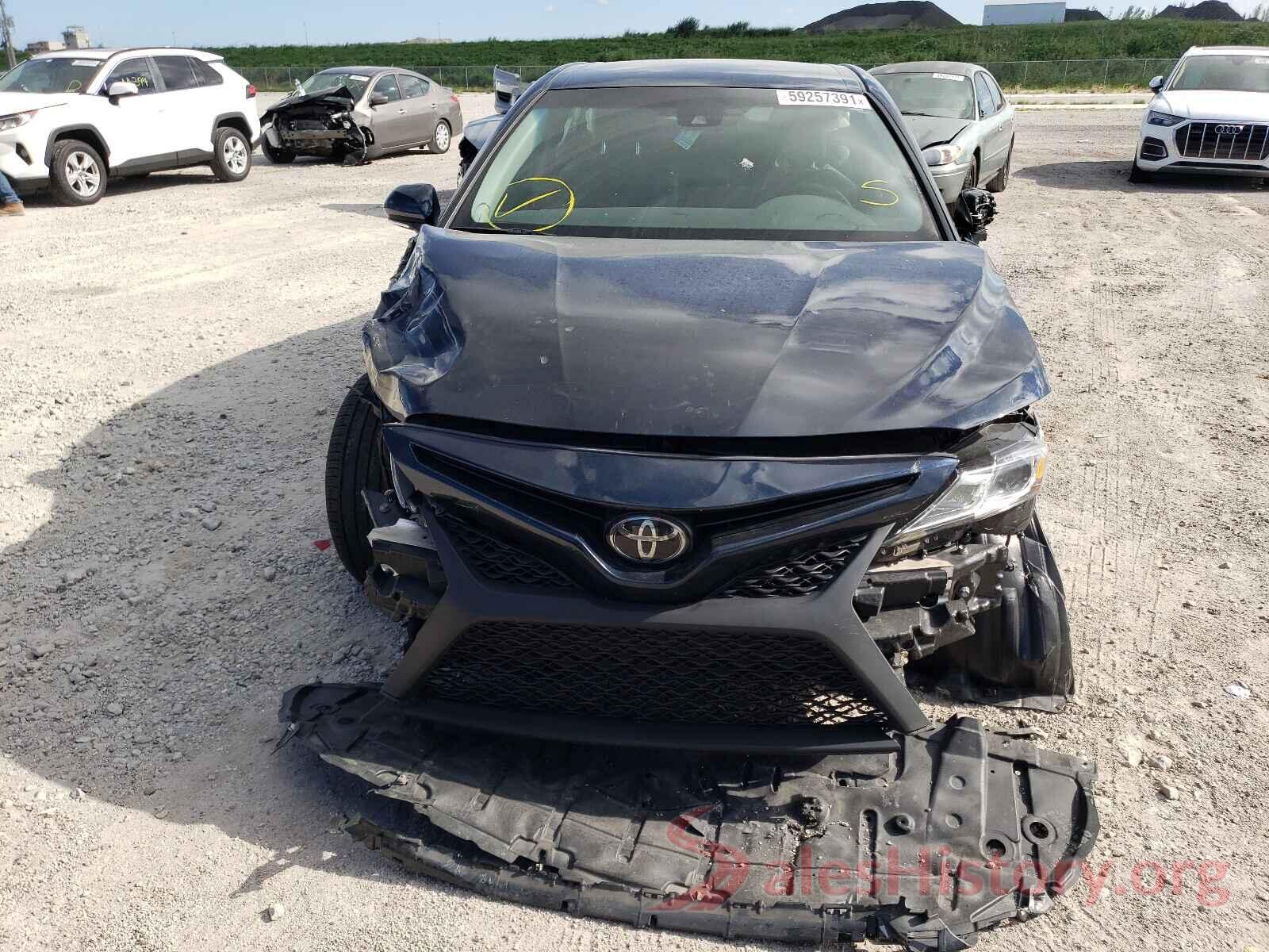 4T1B11HK7KU822562 2019 TOYOTA CAMRY