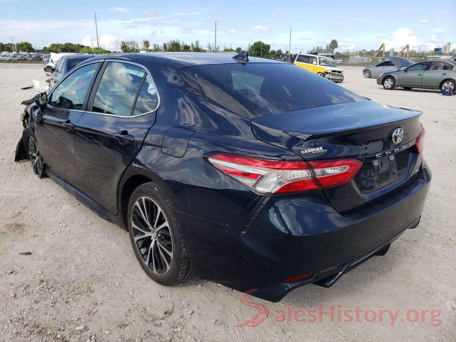 4T1B11HK7KU822562 2019 TOYOTA CAMRY