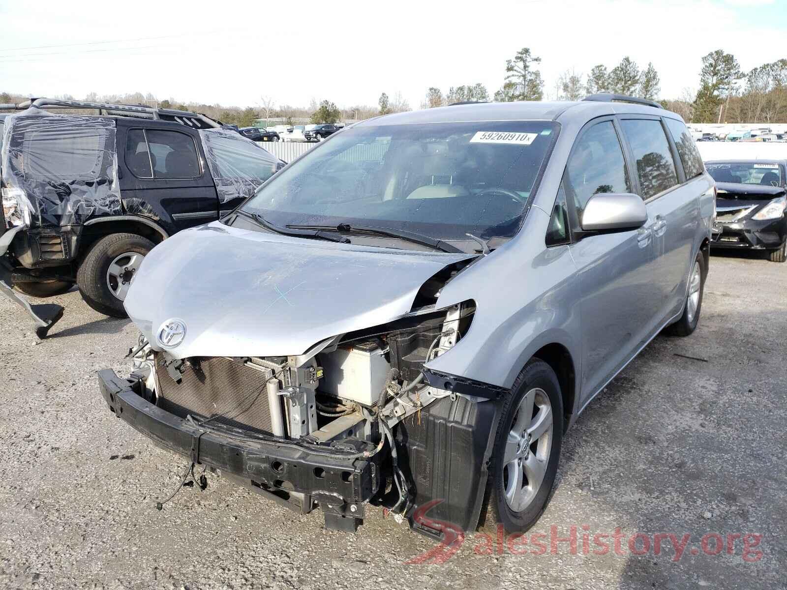 5TDKK3DC7GS737972 2016 TOYOTA SIENNA