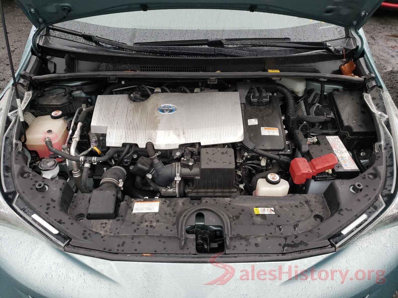 JTDKBRFU7J3059600 2018 TOYOTA PRIUS