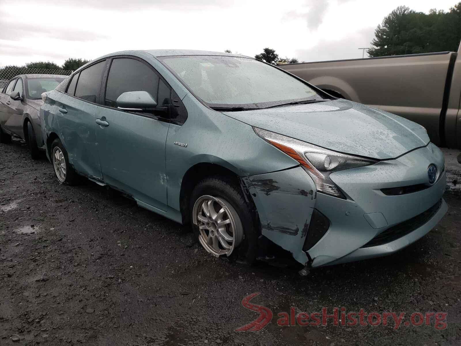 JTDKBRFU7J3059600 2018 TOYOTA PRIUS