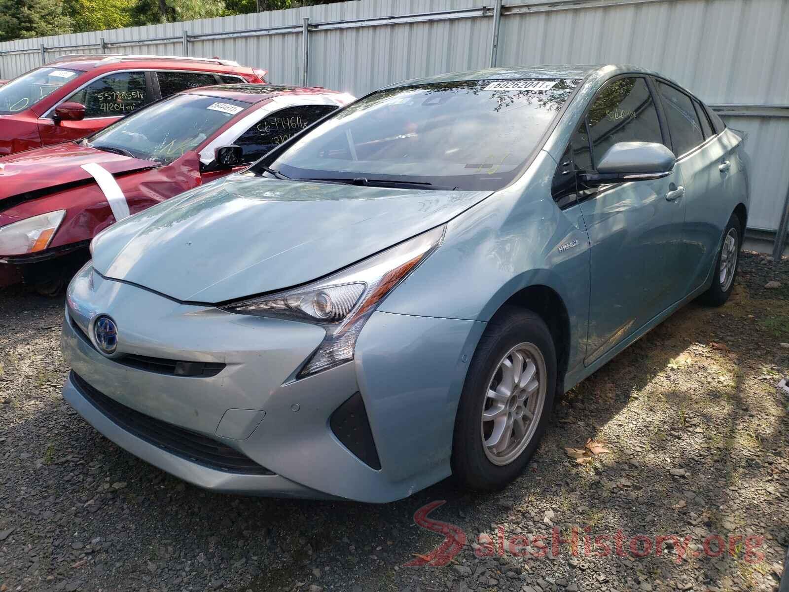 JTDKBRFU7J3059600 2018 TOYOTA PRIUS