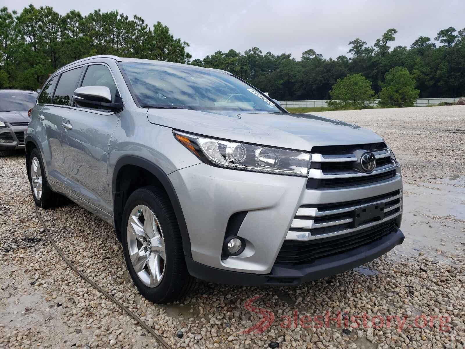 5TDDZRFH2HS436835 2017 TOYOTA HIGHLANDER