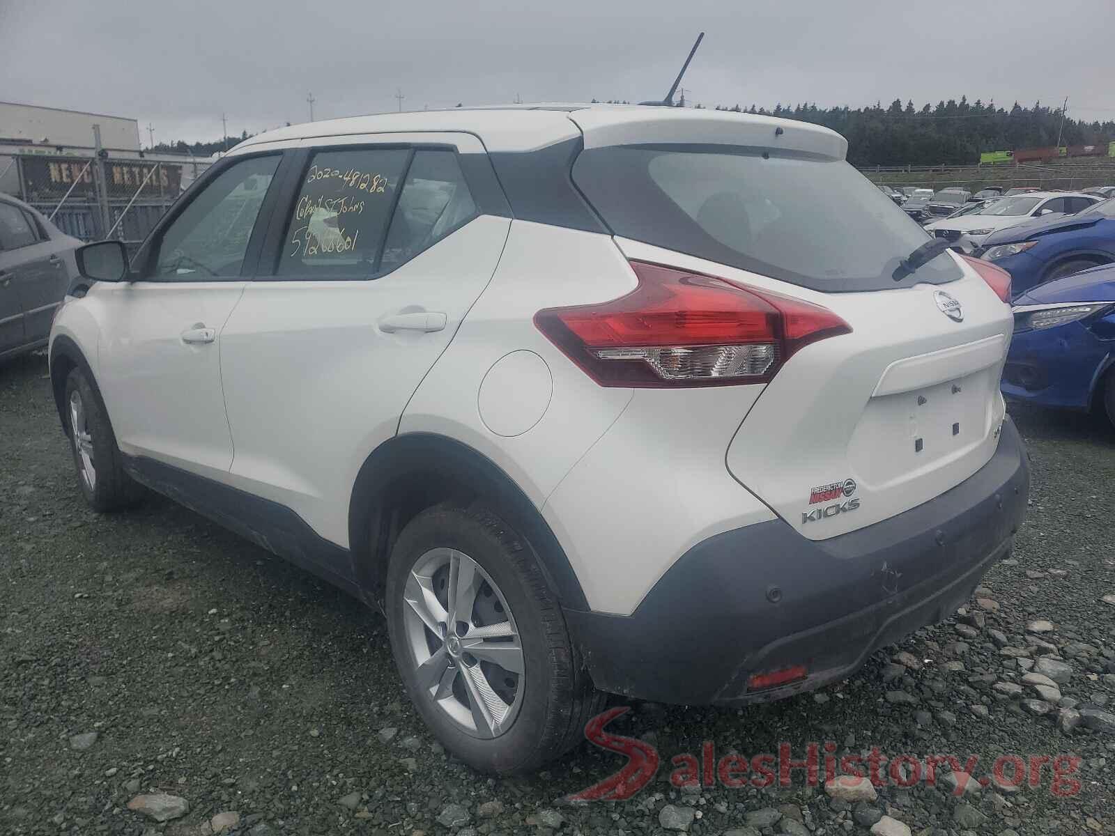 3N1CP5CV6LL481282 2020 NISSAN KICKS