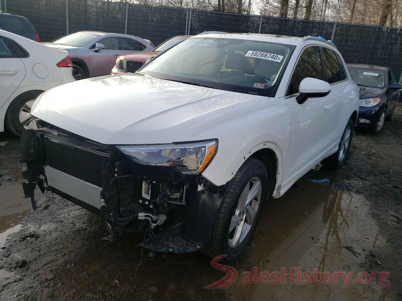 WA1AECF30L1079705 2020 AUDI Q3