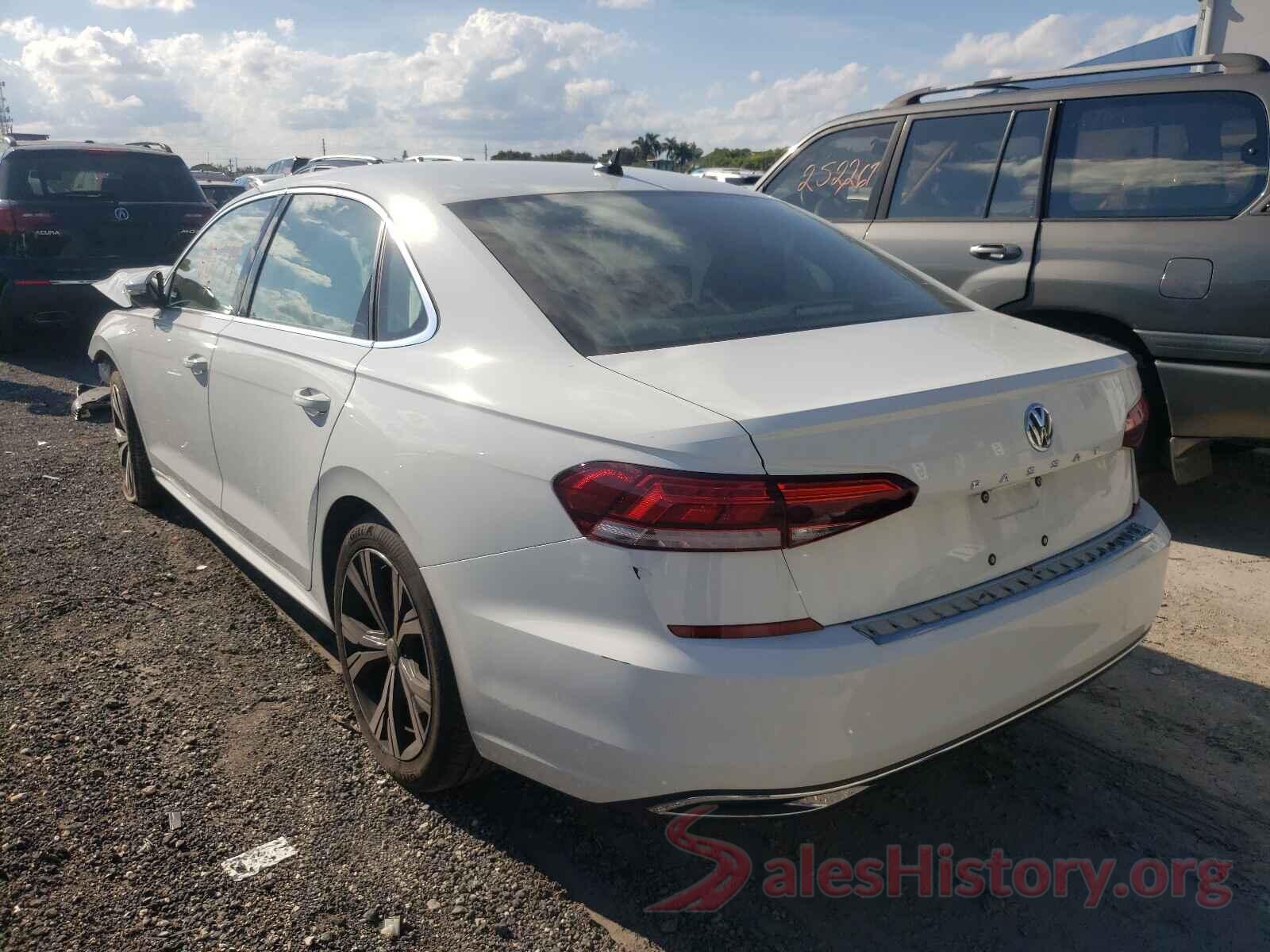 1VWSA7A37MC001722 2021 VOLKSWAGEN PASSAT