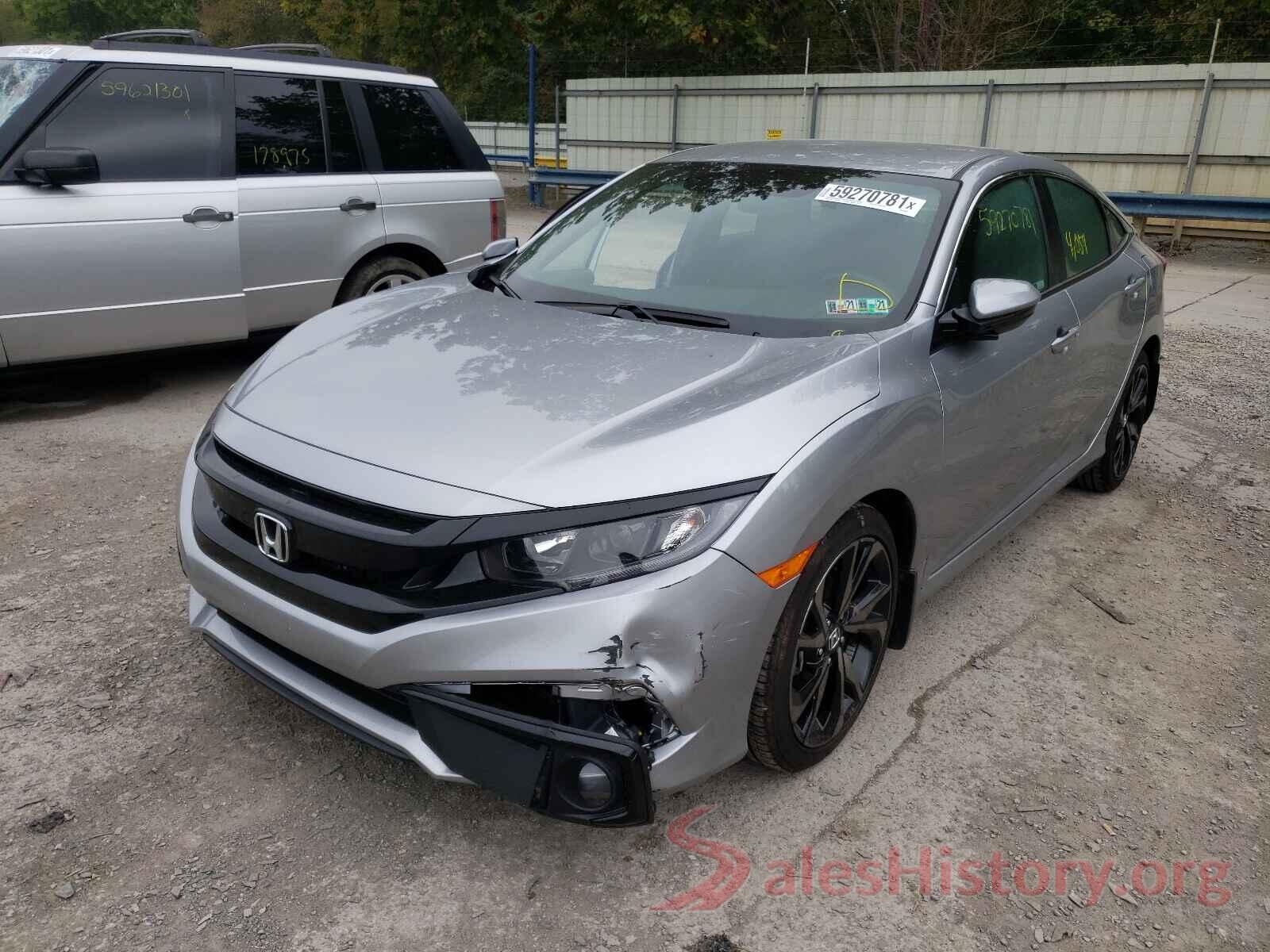 2HGFC2F83MH505561 2021 HONDA CIVIC