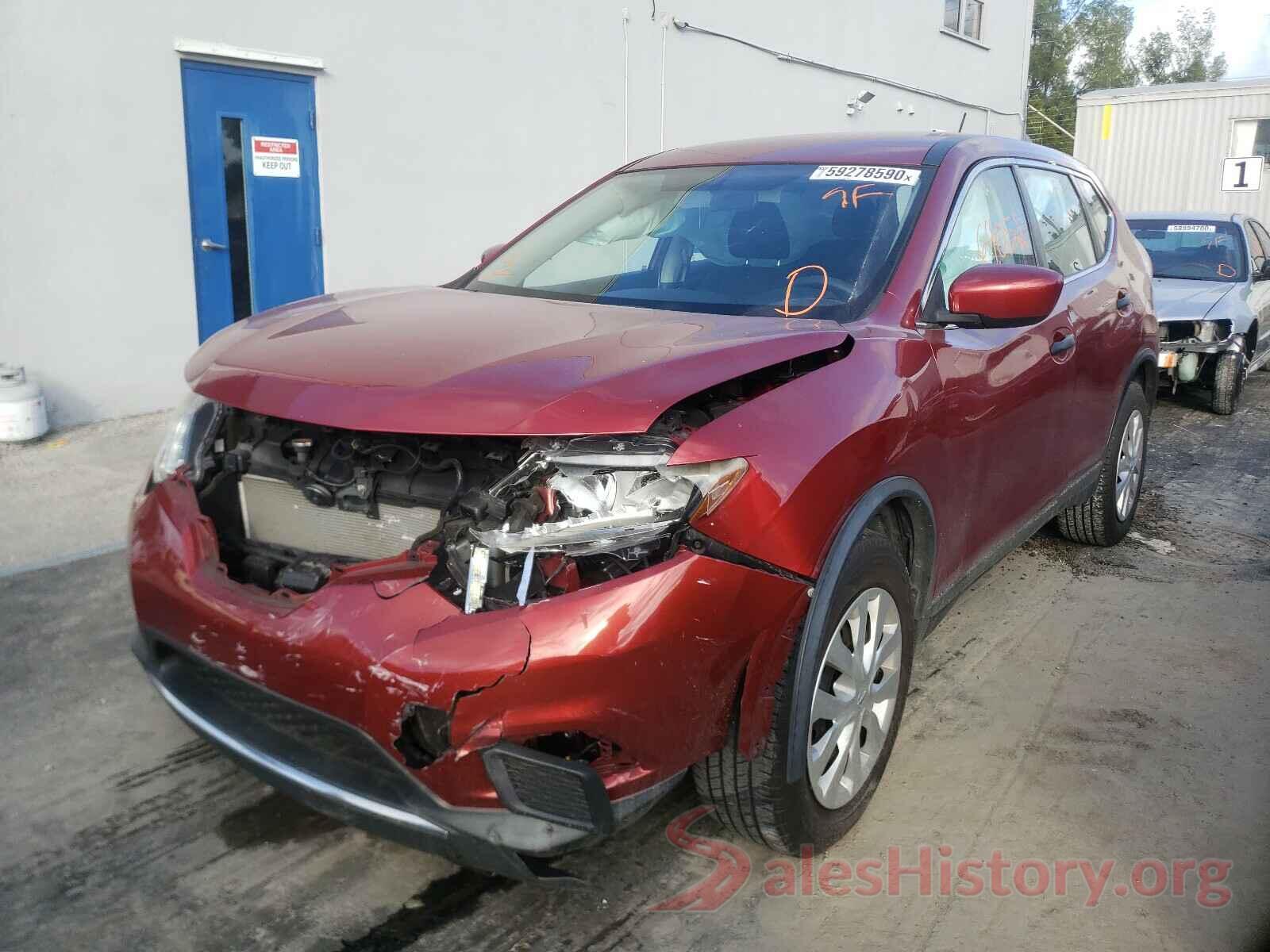 KNMAT2MT0GP611823 2016 NISSAN ROGUE