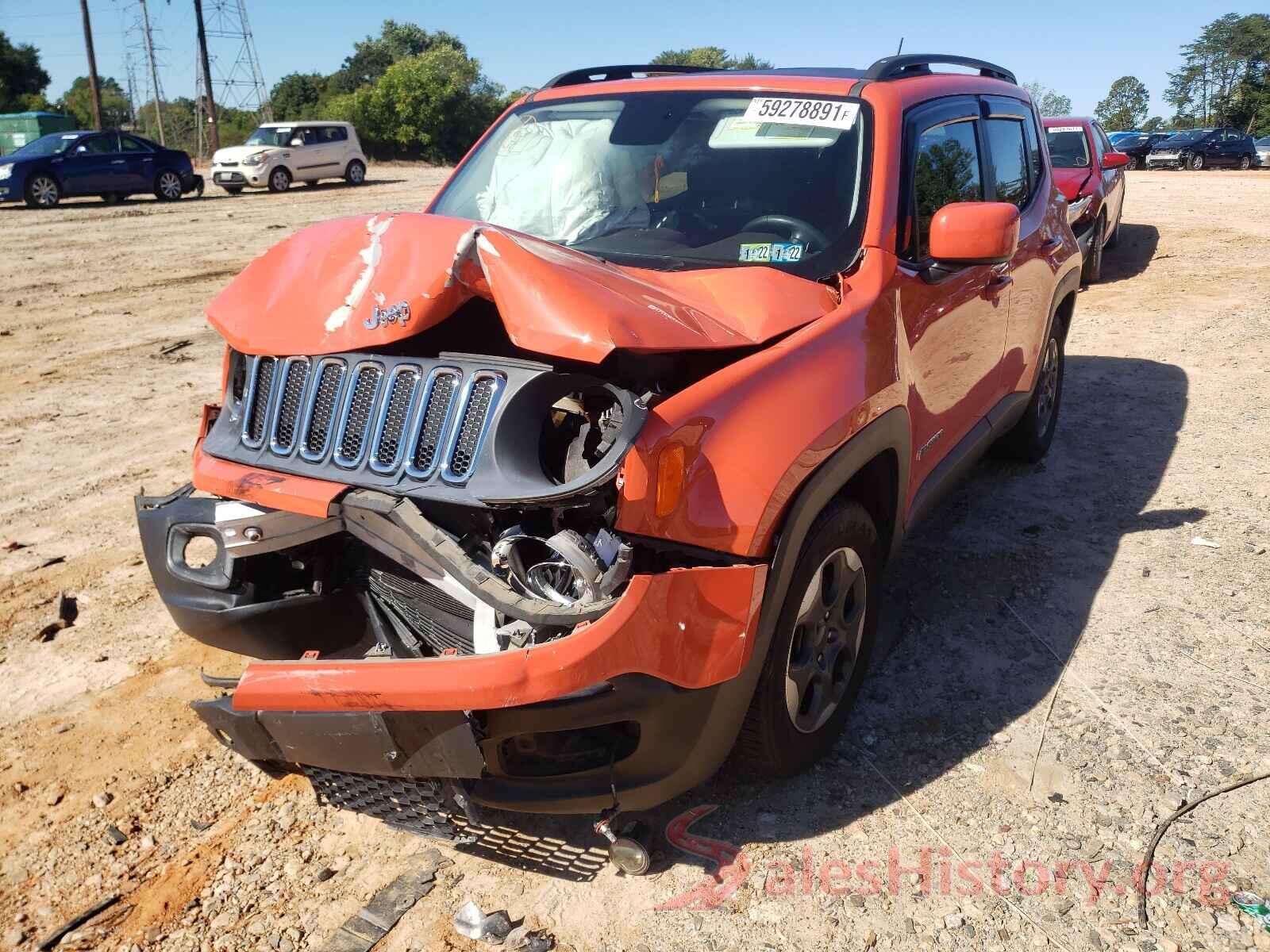 ZACCJABW9GPC47555 2016 JEEP RENEGADE