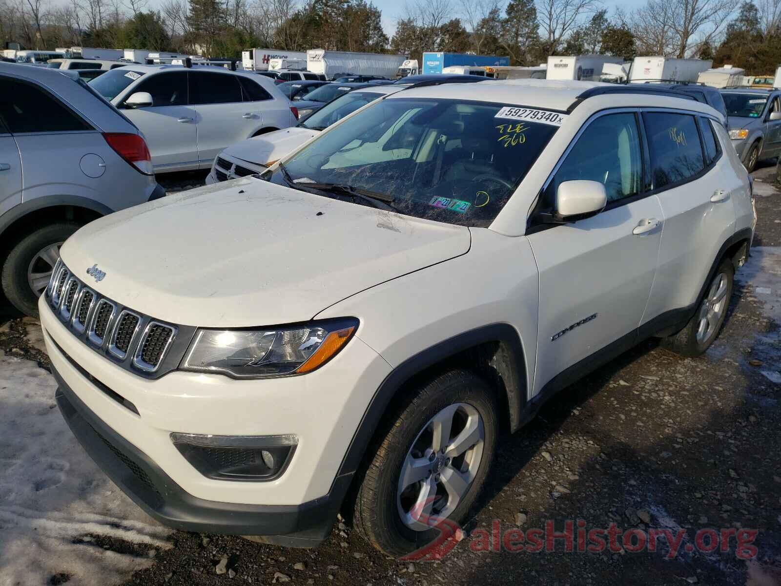 3C4NJDBB1JT397831 2018 JEEP COMPASS