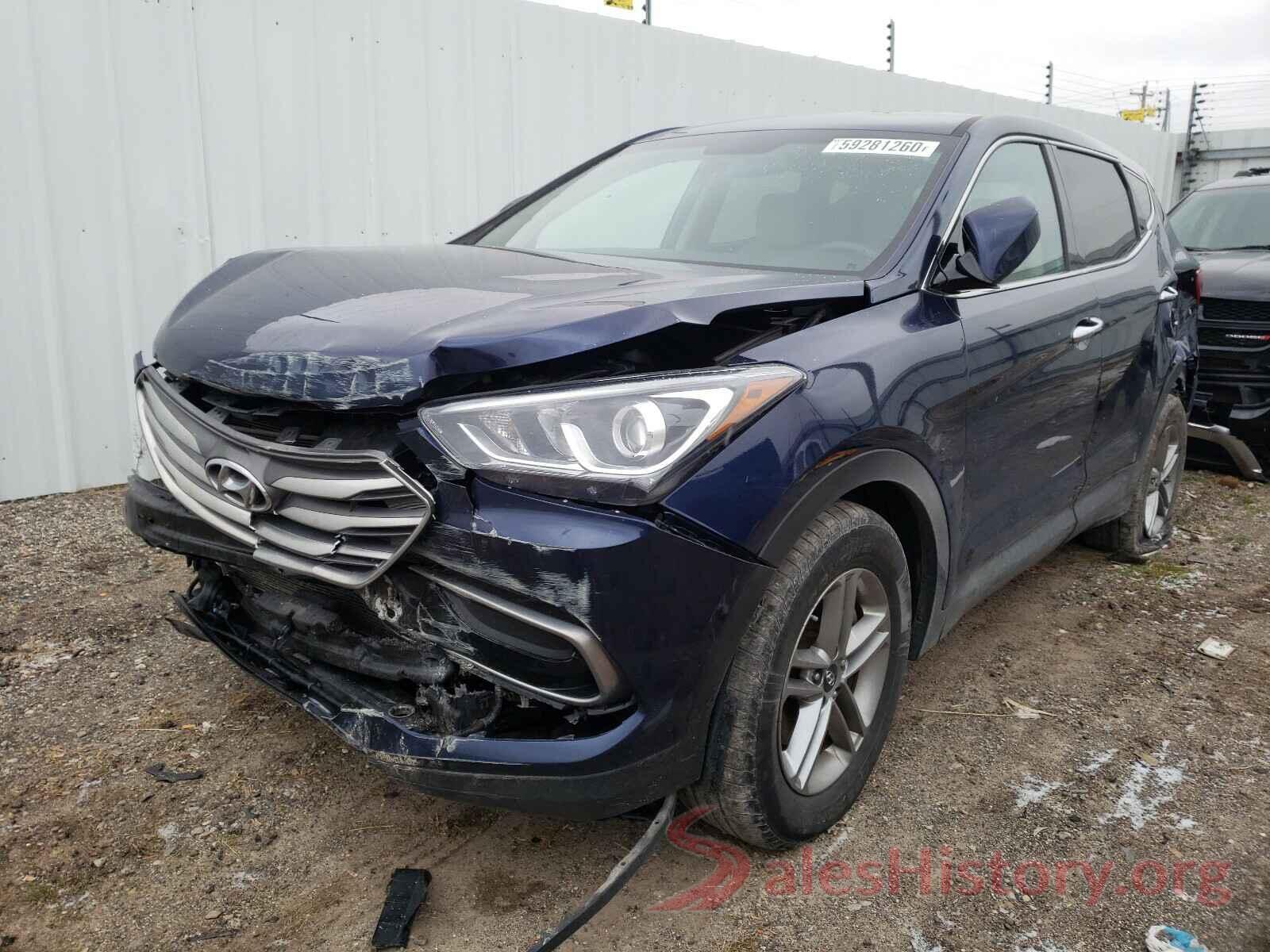 5XYZTDLB2HG497903 2017 HYUNDAI SANTA FE