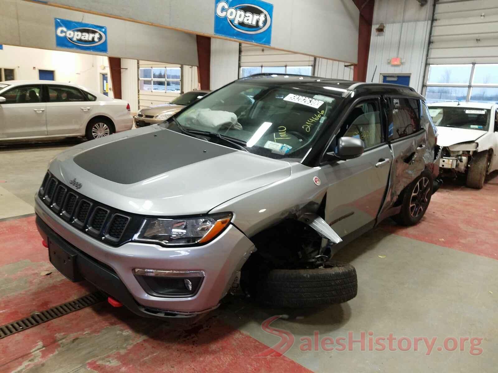 3C4NJDDB8LT214666 2020 JEEP COMPASS