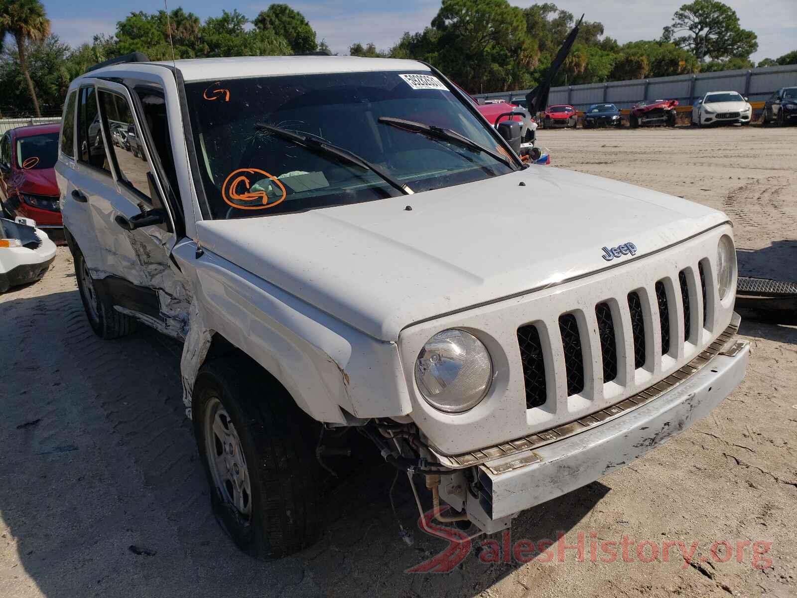 1C4NJPBB8HD156379 2017 JEEP PATRIOT