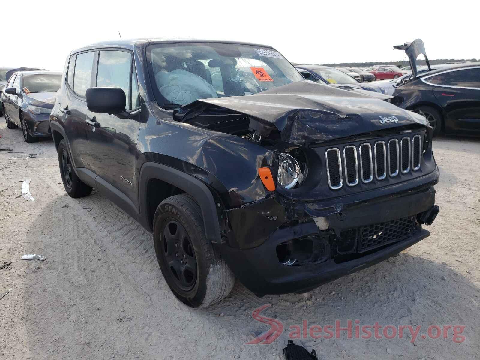 ZACCJAAT4GPD03019 2016 JEEP RENEGADE