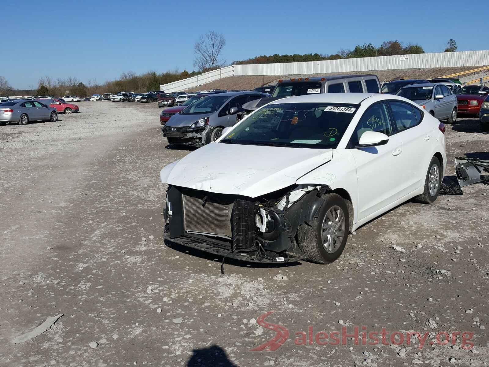 5NPD74LF6JH263554 2018 HYUNDAI ELANTRA