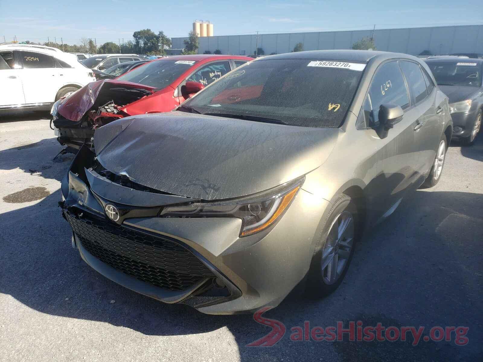 JTNK4RBE5K3037049 2019 TOYOTA COROLLA