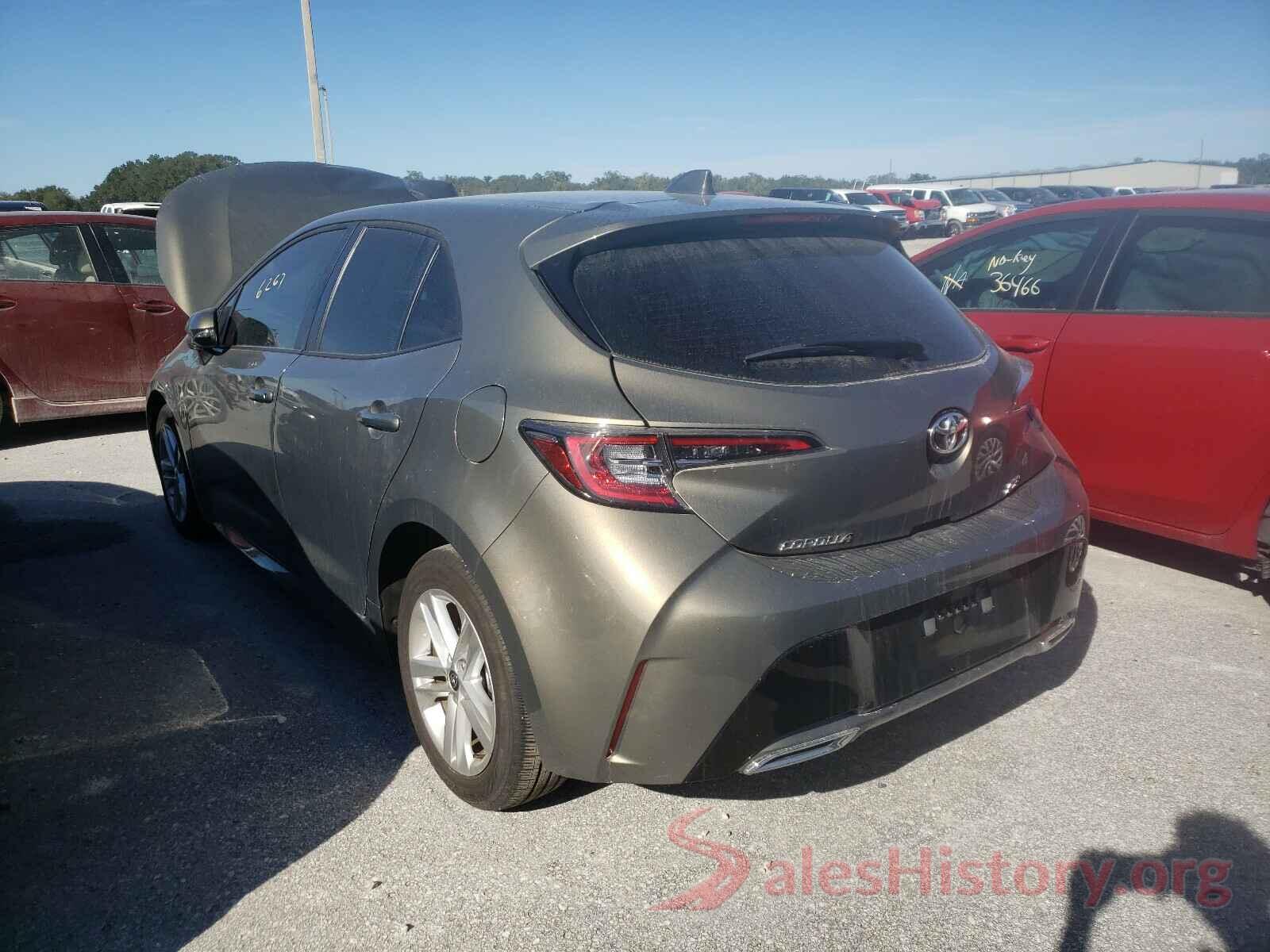 JTNK4RBE5K3037049 2019 TOYOTA COROLLA