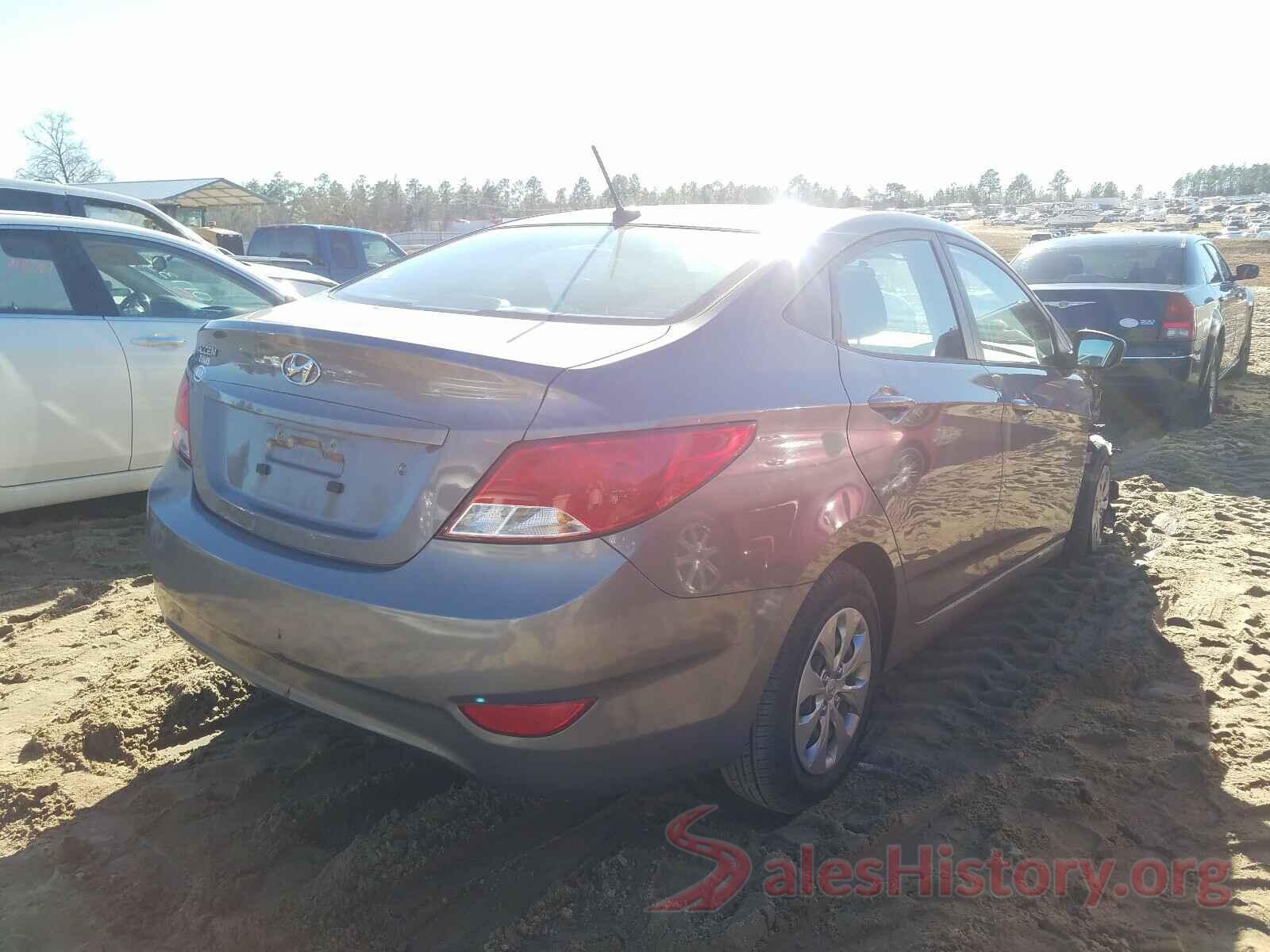 KMHCT4AE5HU379020 2017 HYUNDAI ACCENT