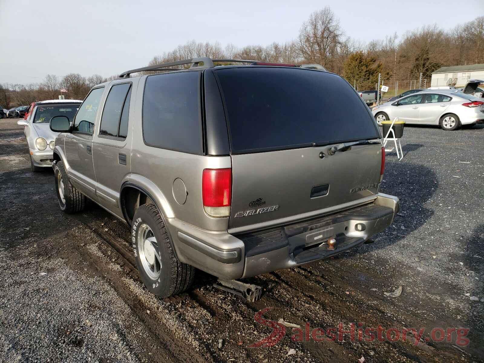 1GNDT13W1W2202364 1998 CHEVROLET BLAZER