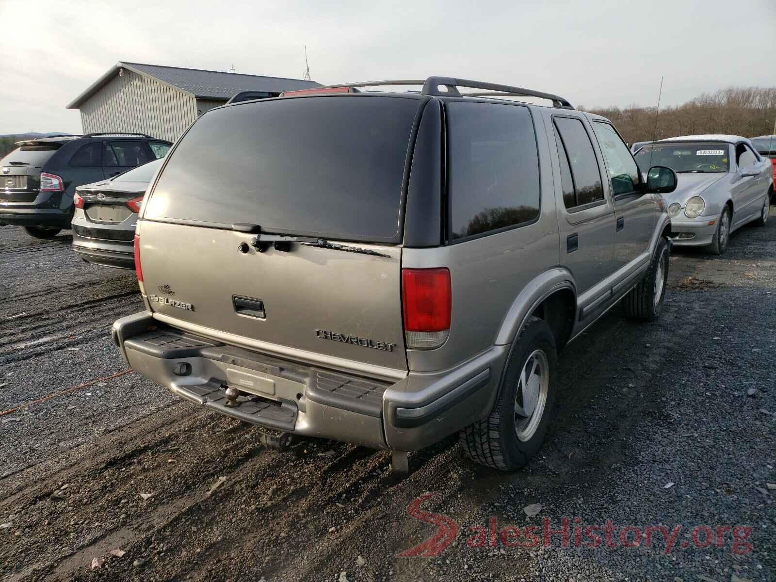 1GNDT13W1W2202364 1998 CHEVROLET BLAZER